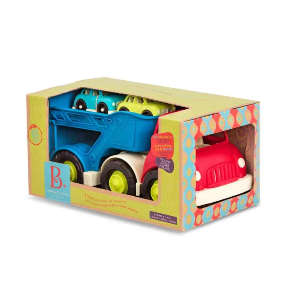 B. toys Happy Cruisers - Car Carrier 2 Cars