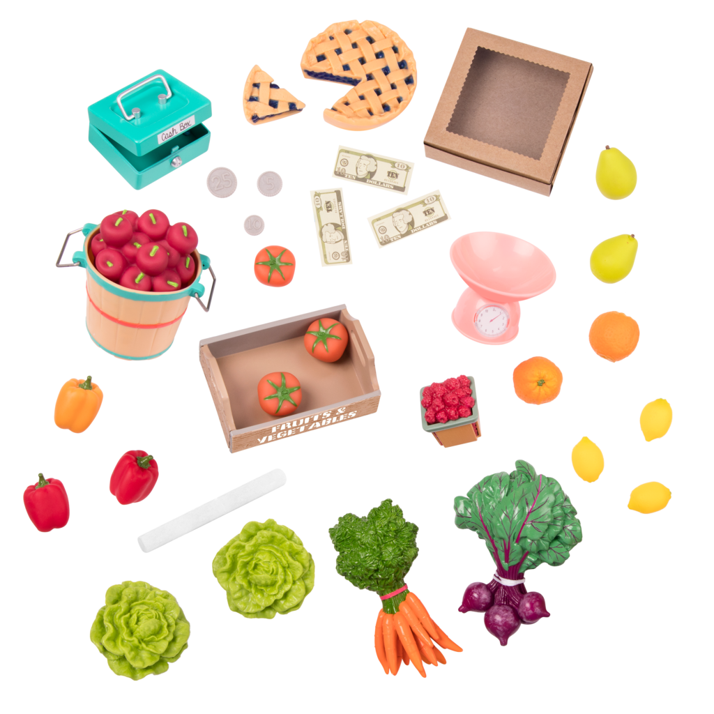 Our Generation Market Stand Grocery Shop Set - Image 2