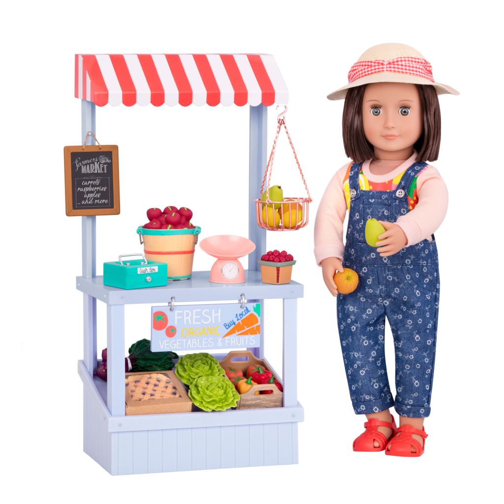 Our Generation Market Stand Grocery Shop Set - Image 4