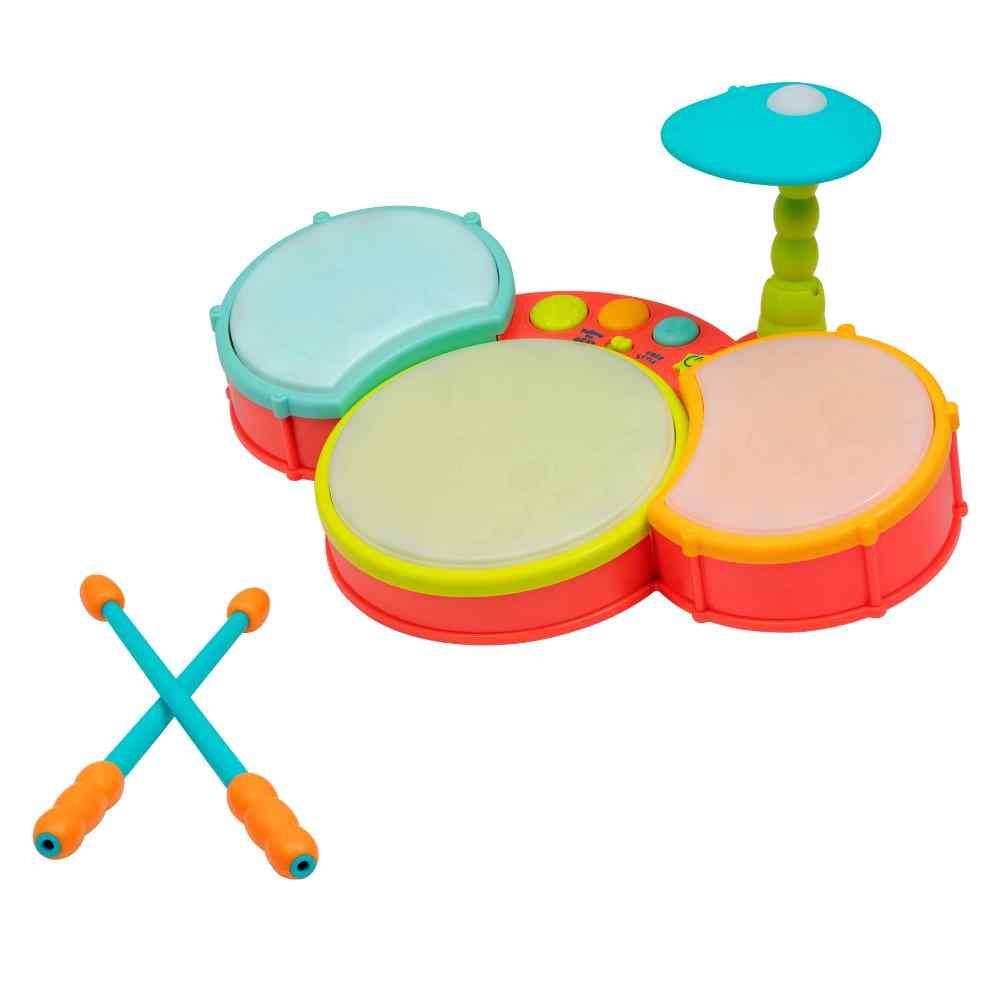 B. toys Little Beats - Toy Drum Set - Image 2