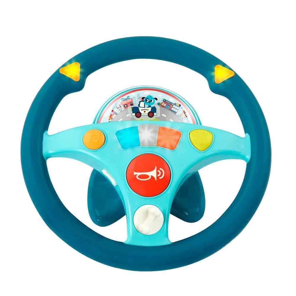 B. toys Woofer's Musical Driving Wheel - Steering Wheel