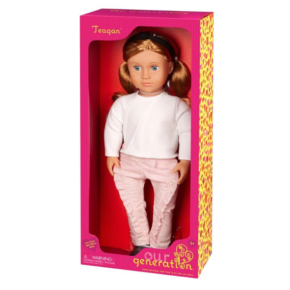 Our Generation Teagan 46cm Doll with Fashion Outfit