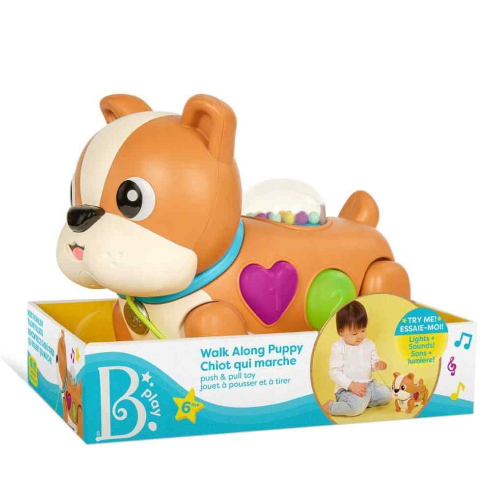 B. toys Pull Along Toy - Walk Along Puppy