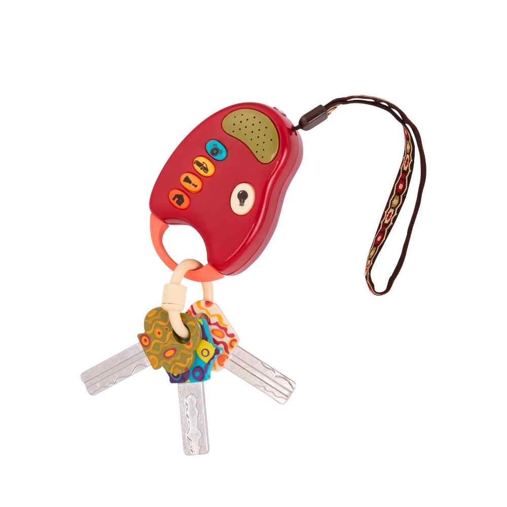 B. toys FunKeys & Hellophone Set - Toy Cellphone & Key Fob - Image 3