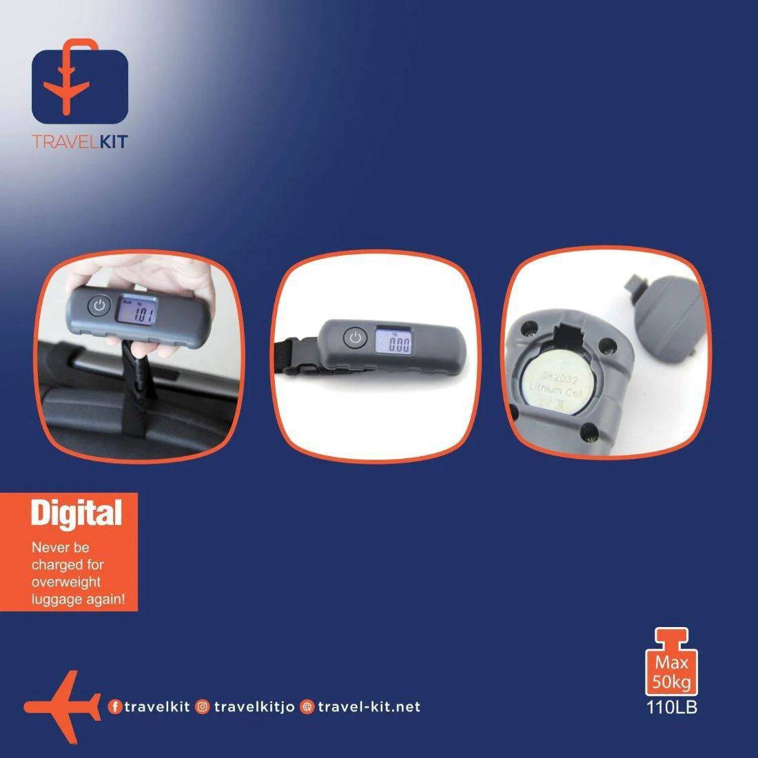 Travel Kit Luggage Scale - Image 3