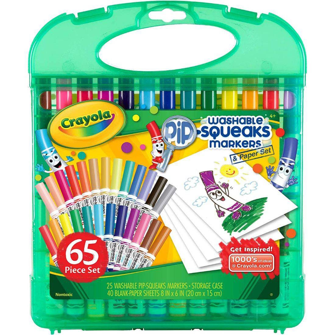 Crayola Washable Pip Squeaks Markers & Paper Set