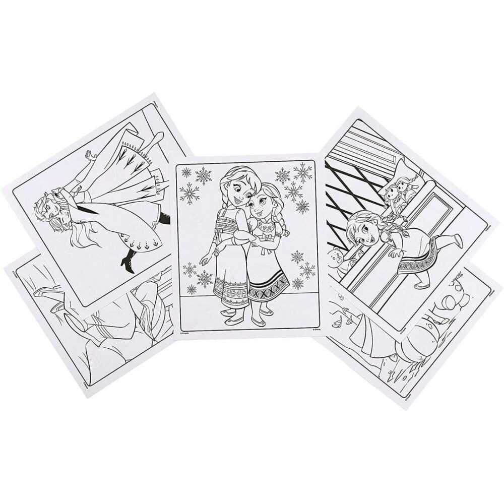 Crayola Frozen 2 Colour and Sticker book - Image 3