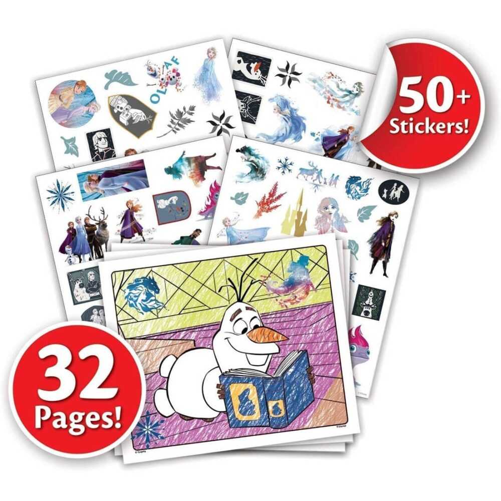 Crayola Frozen 2 Colour and Sticker book - Image 5