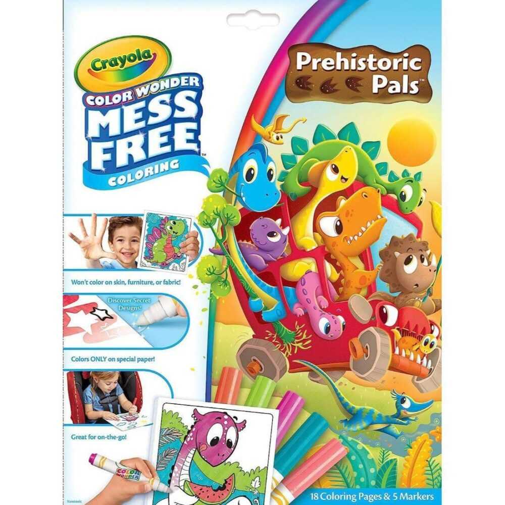 Crayola Color Wonder Mess Free Prehistoric Pals