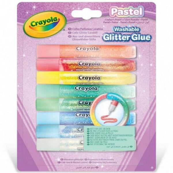 Crayola Pastel Washable Glitter Glue