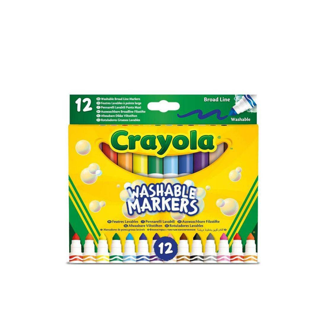 Crayola Washable Markers Broad Line