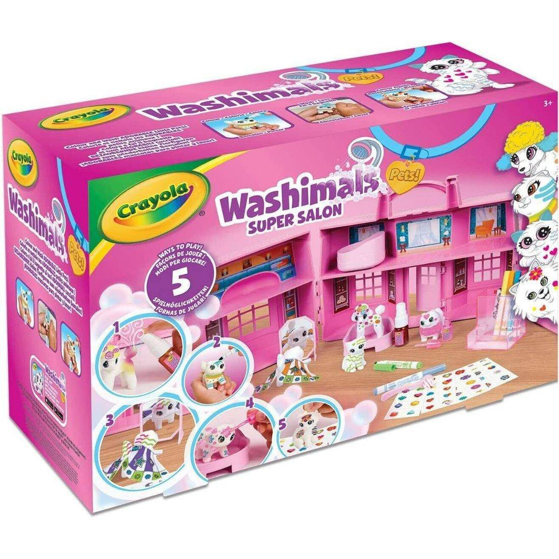 Crayola Washimals Super Salon Pets Tub Refresh