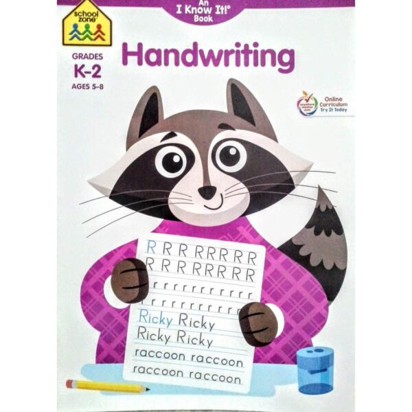 BAZIC School Zone Asst Workbooks HandWriting