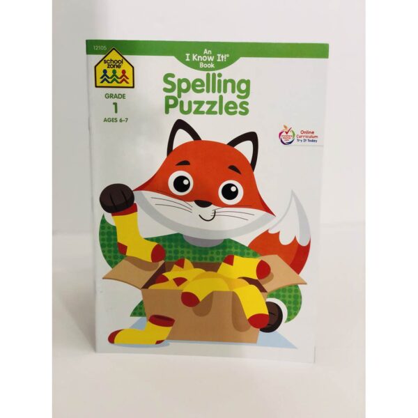 BAZIC School Zone Asst Workbooks Spelling Puzzles