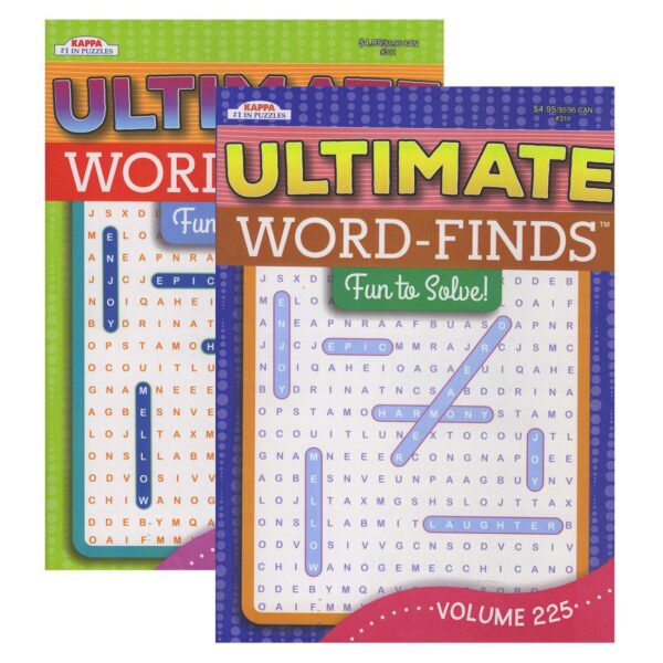 BAZIC KAPPA Ultimate Word Finds Puzzle Book