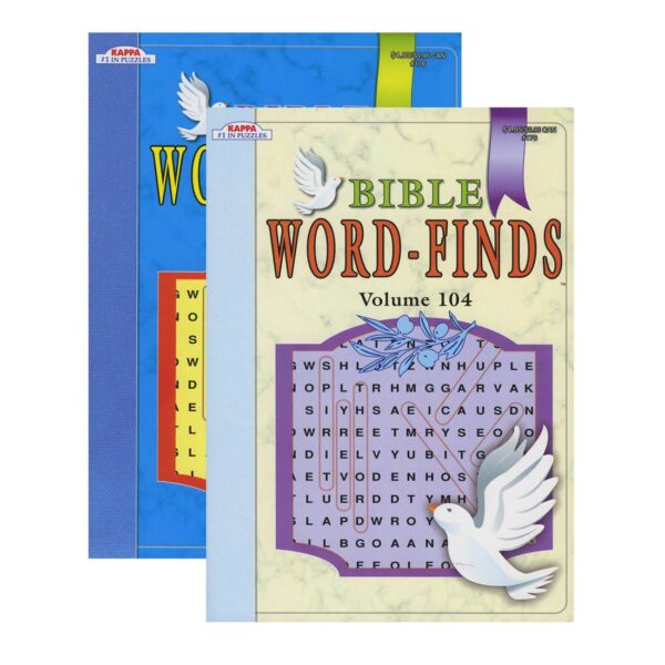 BAZIC KAPPA Bible Series Word Finds Puzzle Book