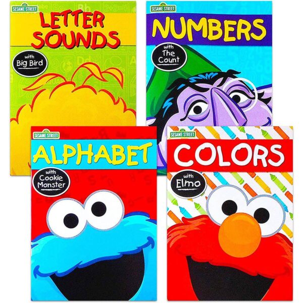 BAZIC Sesame Street  Workbooks Letter Sounds