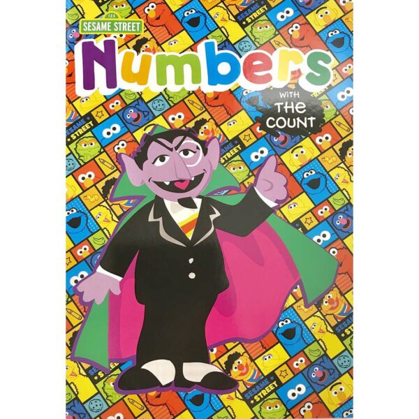 BAZIC Sesame Street Numbers Workbook