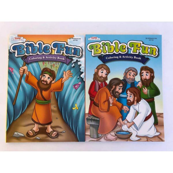 BAZIC KAPPA Favorite Bible Stories Coloring & Activity Book