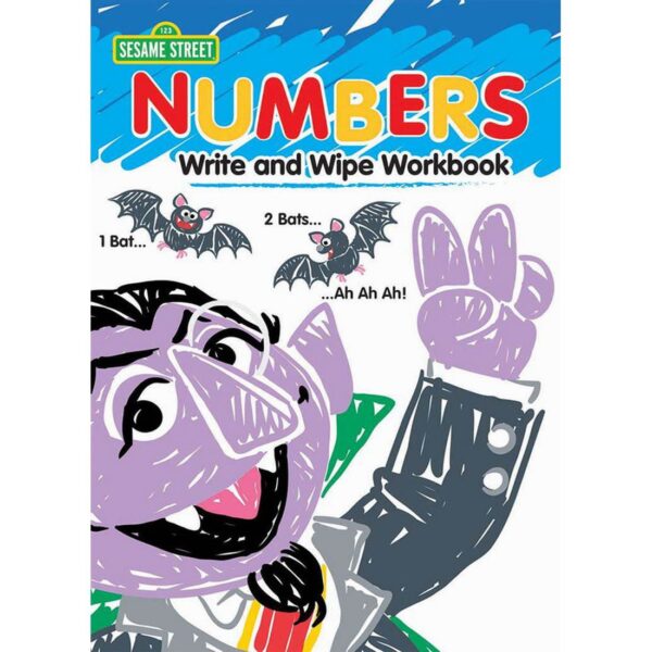 BAZIC Sesame Street Numbers Workbook