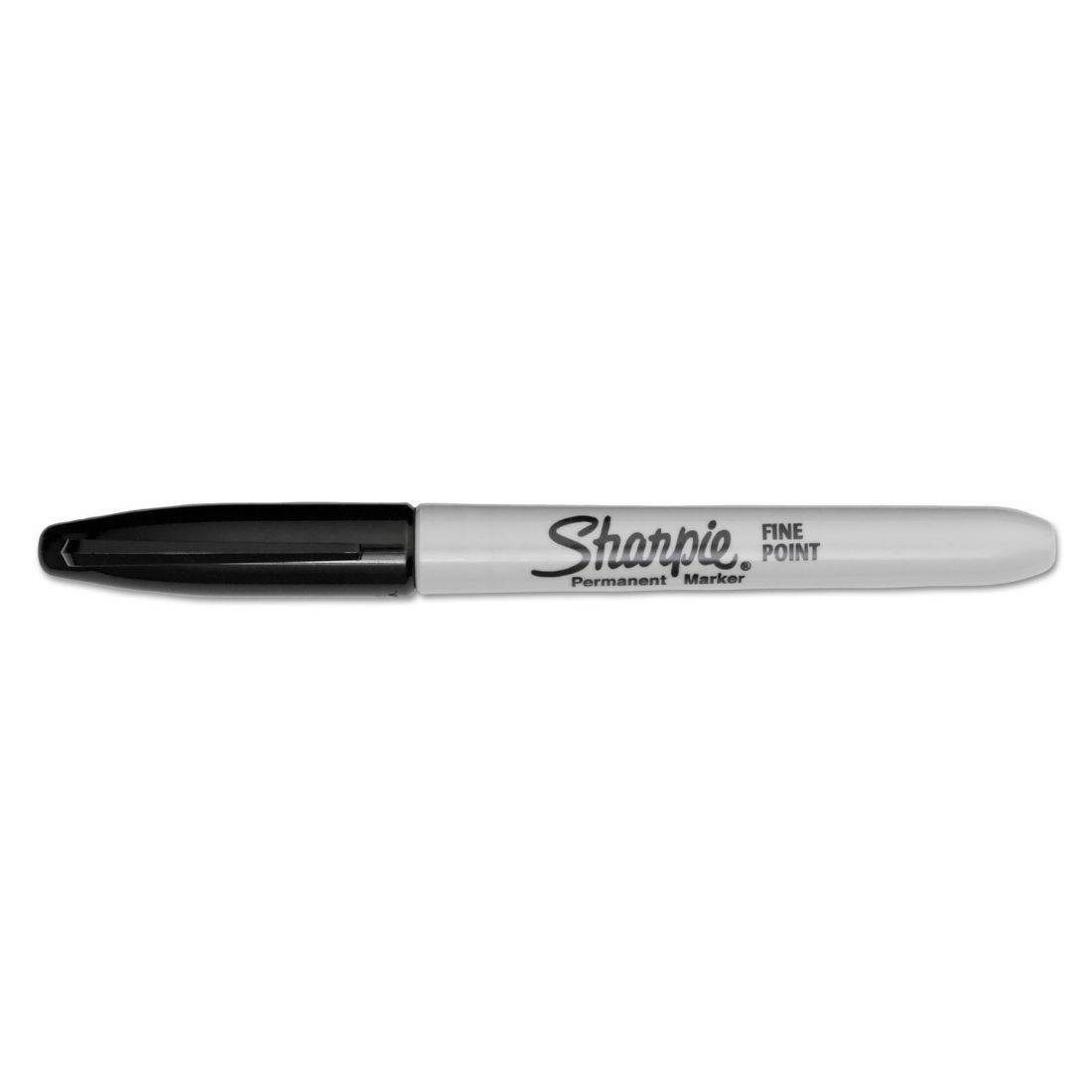 Sharpie Fine Point Permanent Marker Pen Black