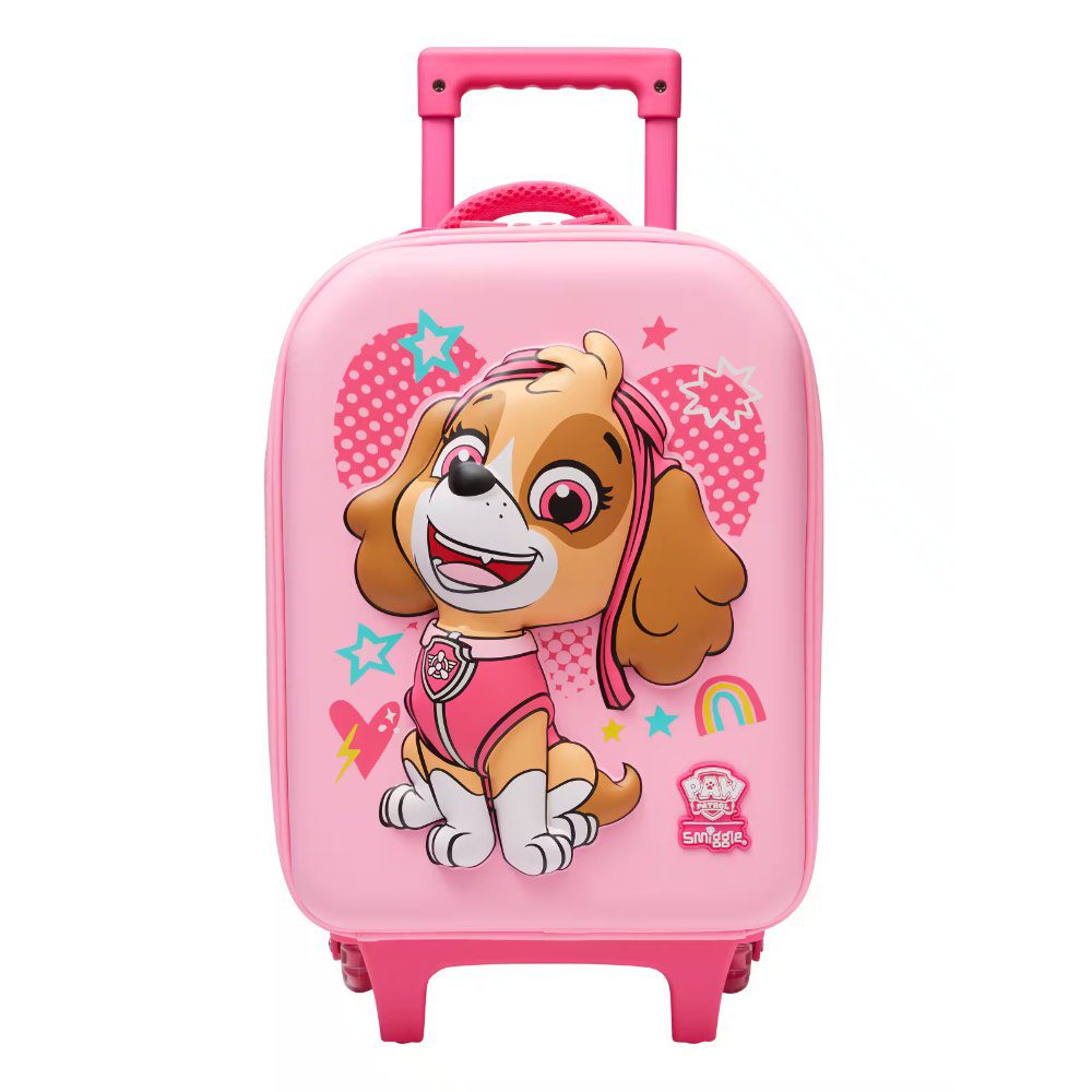 Smiggle Junior Hardtop Trolley Bag - Paw Patrol Skye