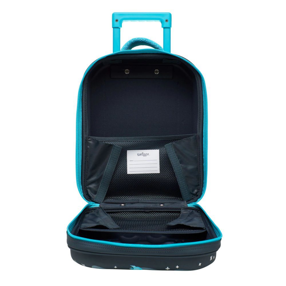 Smiggle Junior Hardtop Trolley Bag - Space Rocket - Image 2