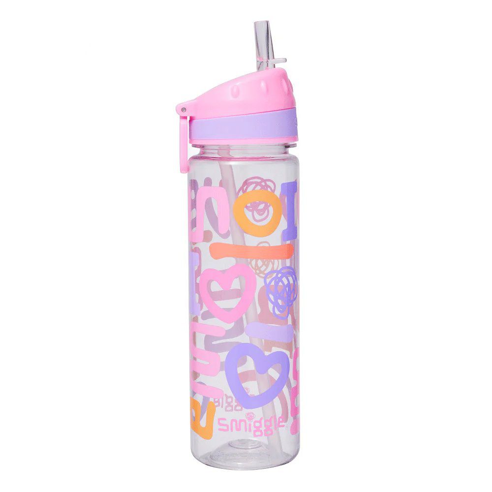 Smiggle Plastic Water Bottle 650ml - Assorted - Image 10