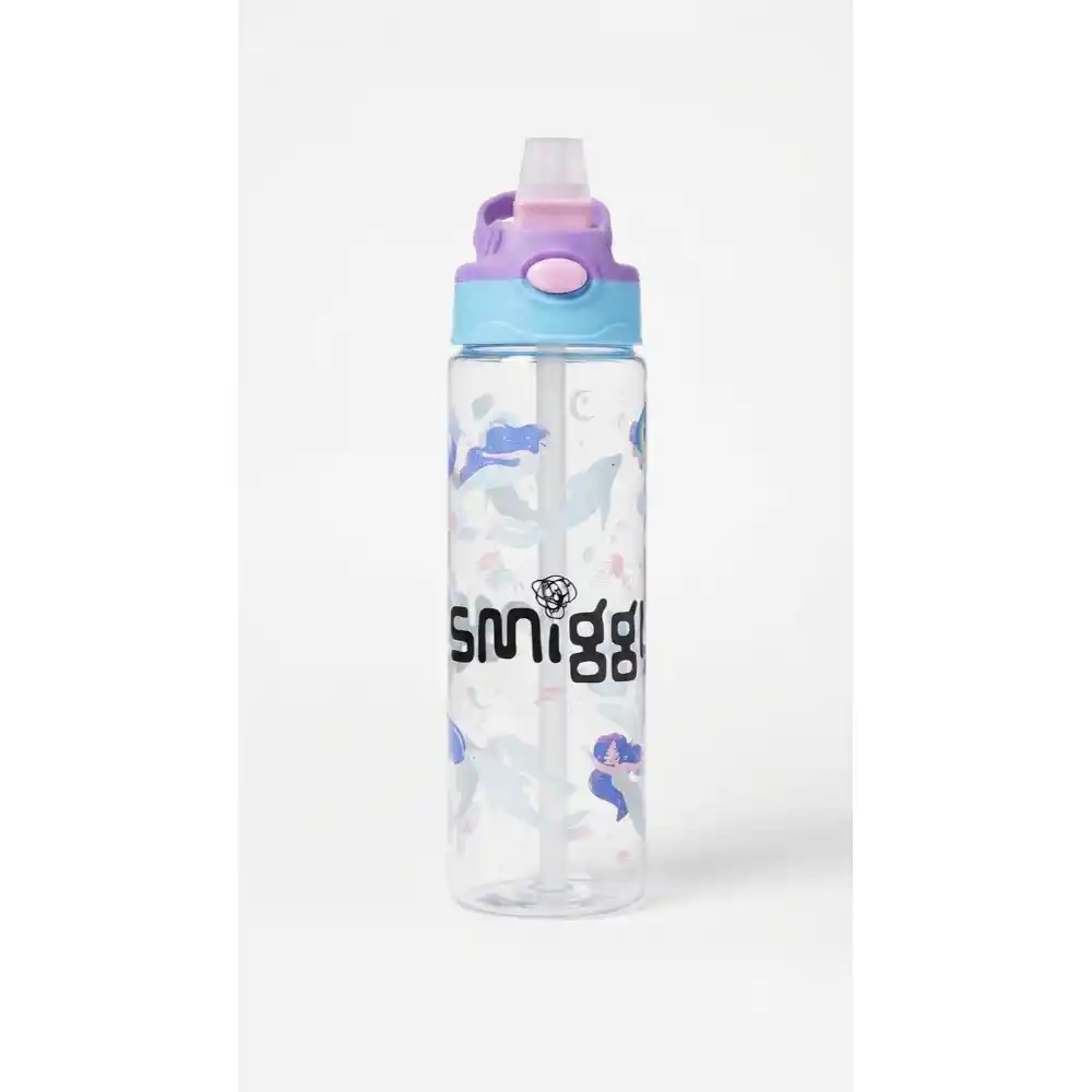 Smiggle Plastic Flip Drink Bottle 650ml - Assorted - Image 3