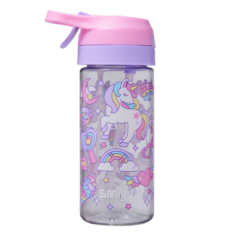 Smiggle Plastic Drink Bottle 440ml - Assorted