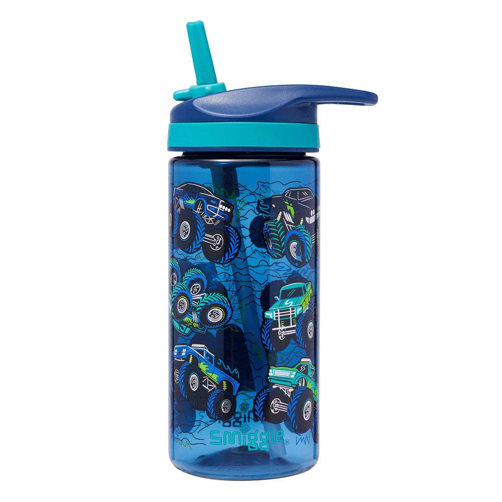 Smiggle Plastic Drink Bottle 440ml - Assorted - Image 7