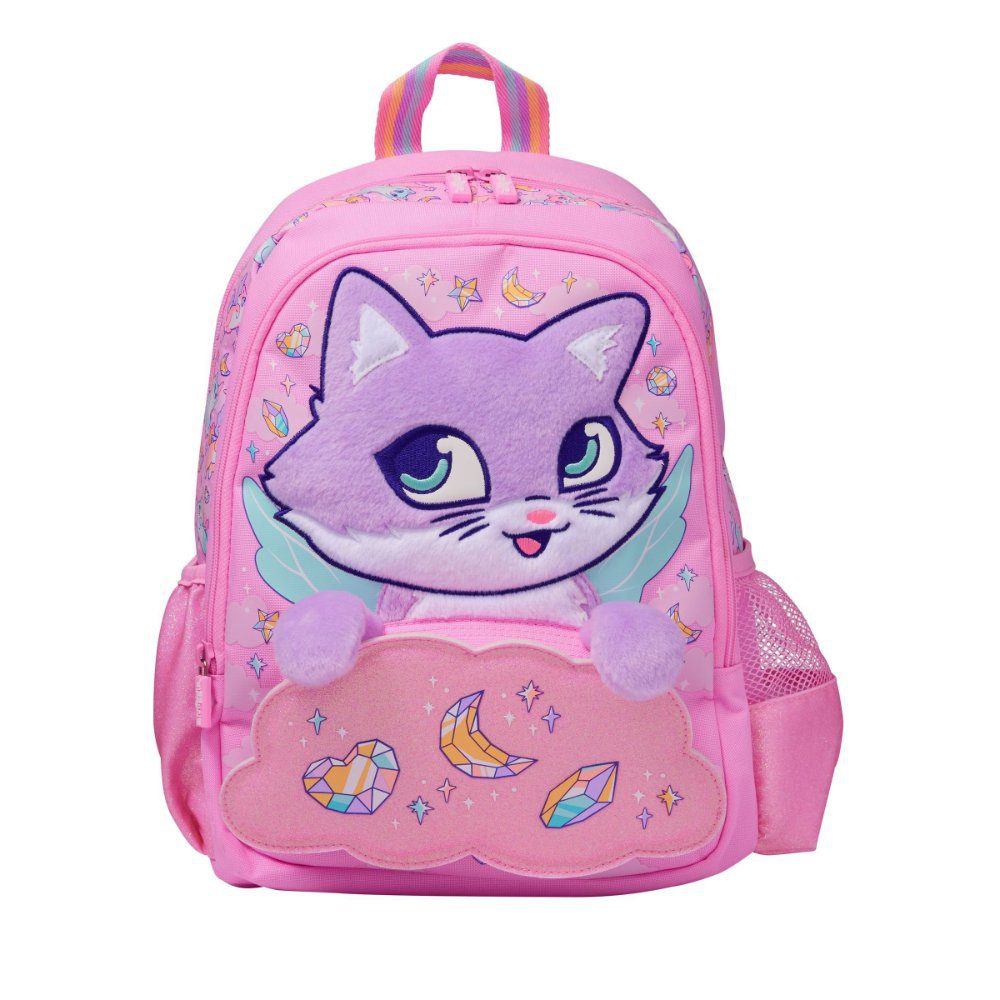 Smiggle Junior Character Backpack - Kitten Pink