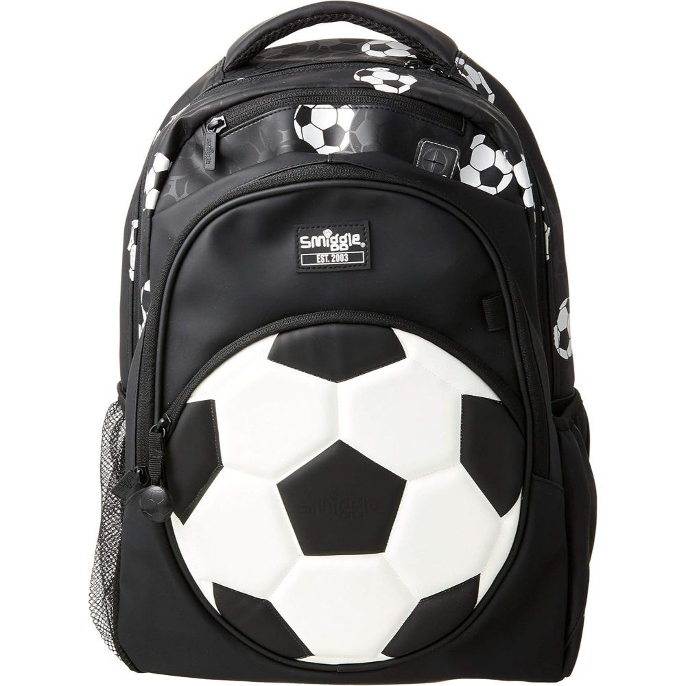 Smiggle Classic Backpack - White Football