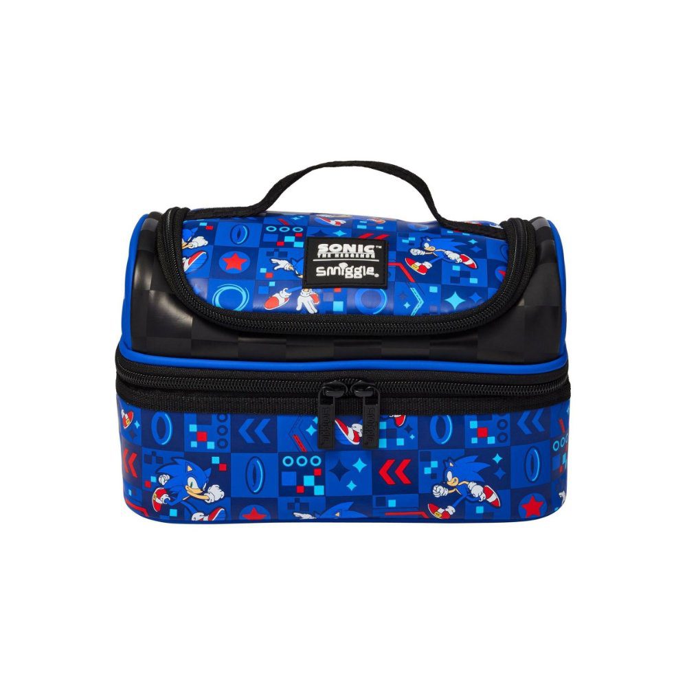 Smiggle Double Decker Lunch Bag - Sonic