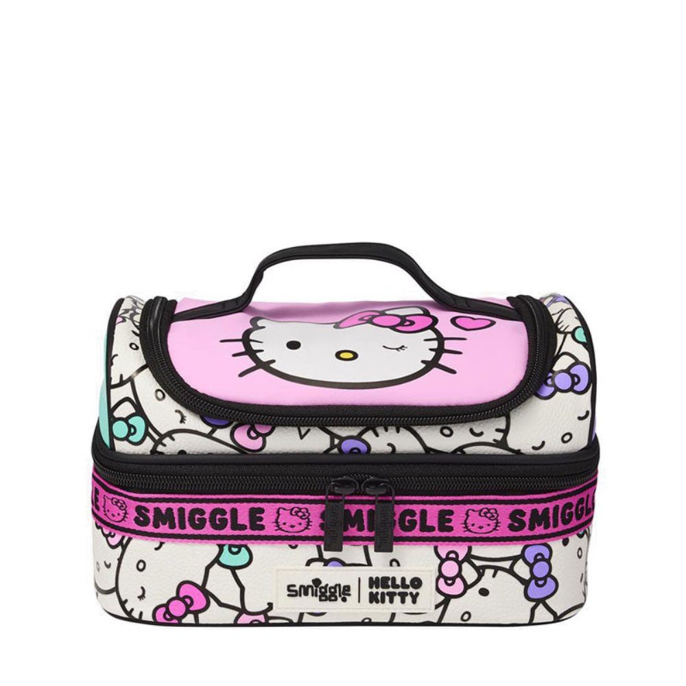Smiggle Double Decker Lunch Bag - Hello Kitty