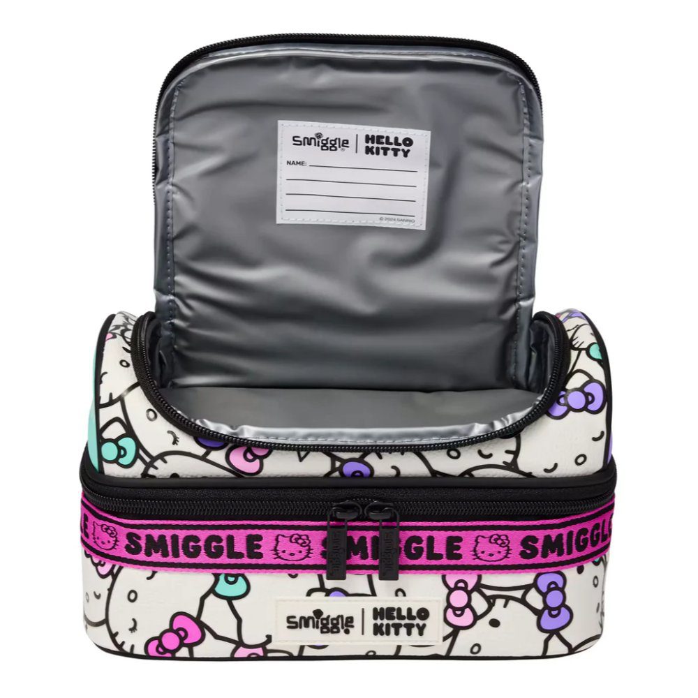 Smiggle Double Decker Lunch Bag - Hello Kitty - Image 2