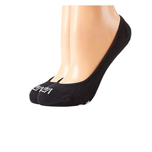 Vans No Show Socks Black/White 2-Pack