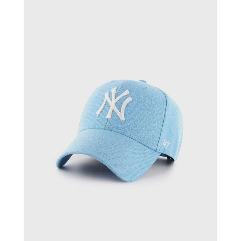 47 Brand New York Yankees Baseball Cap Light Blue