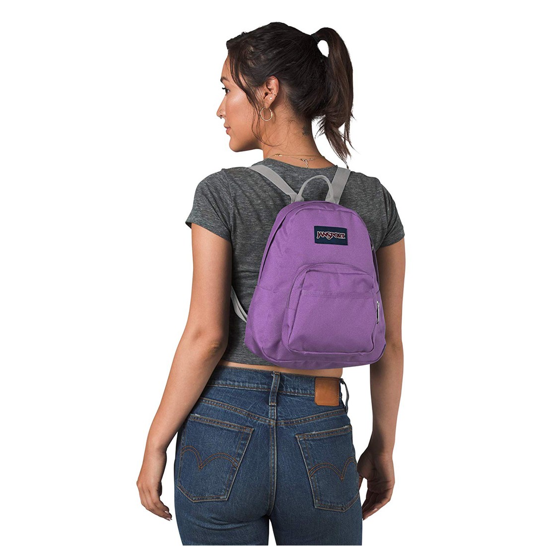 Jansport Half Pint Vivid Lilac Backpack TheOutfit.me