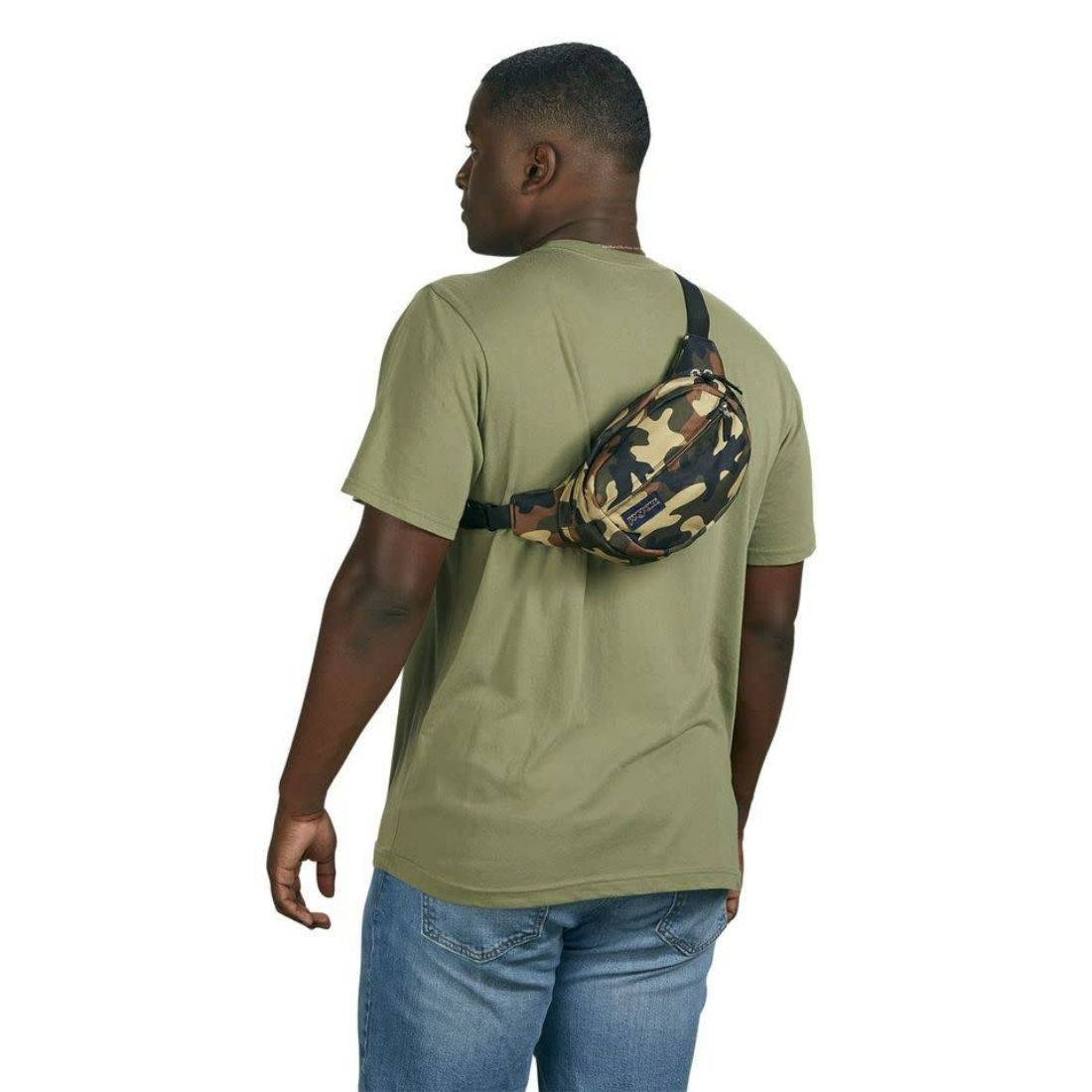 Jansport Fifth Avenue Waist Bag Buckshot Camo TheOutfit.me