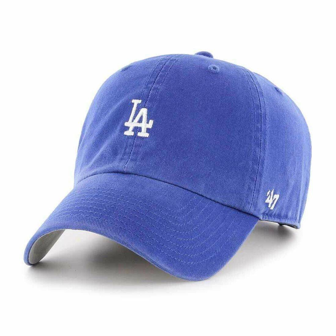 47 Brand Los Angeles Dodgers Base Runner Clean Up Cap Blue