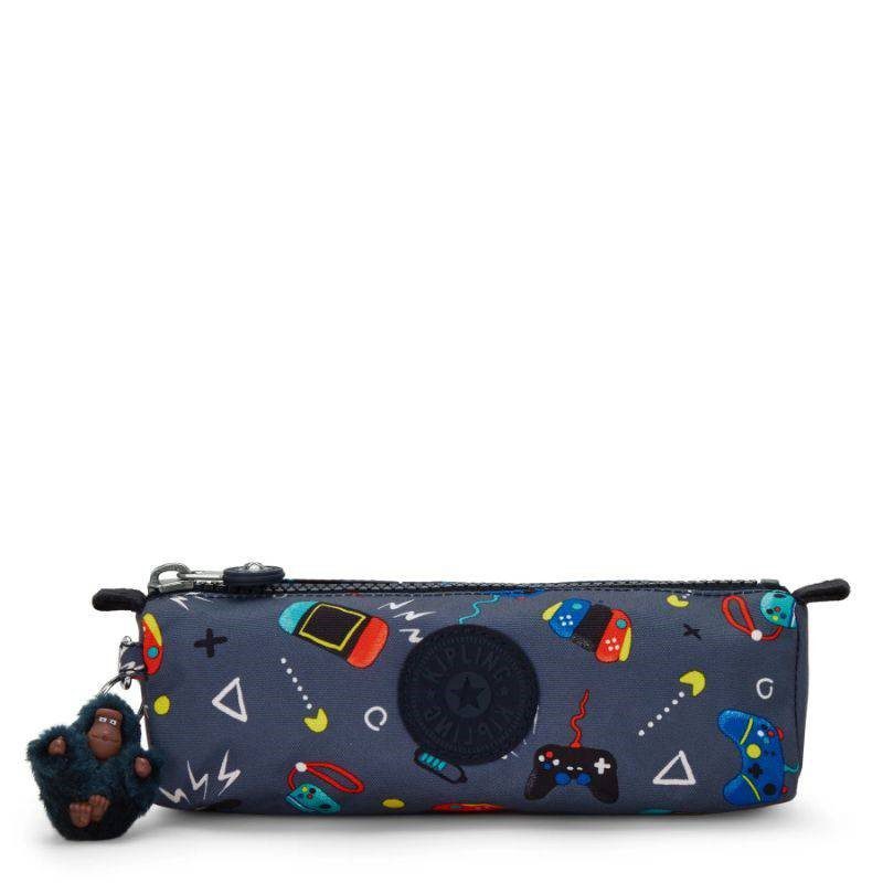 Kipling Pencil Case Freedom Gaming Grey