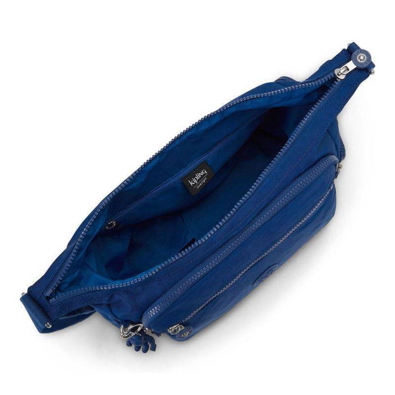 Kipling Shoulder Bag Gabbie Deep Sky Blue - Image 3