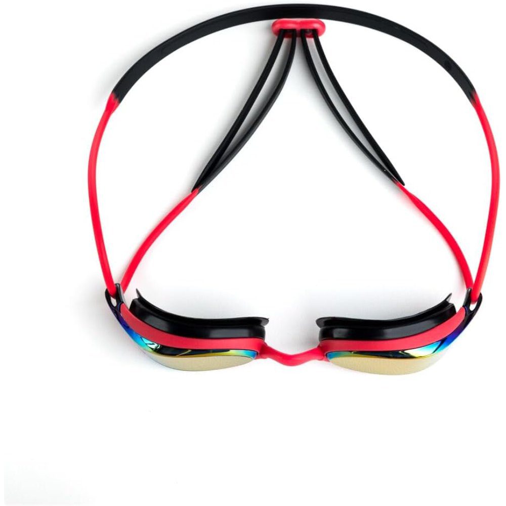 Zoggs Fusion Air Swimming Goggles Red Black - Image 2