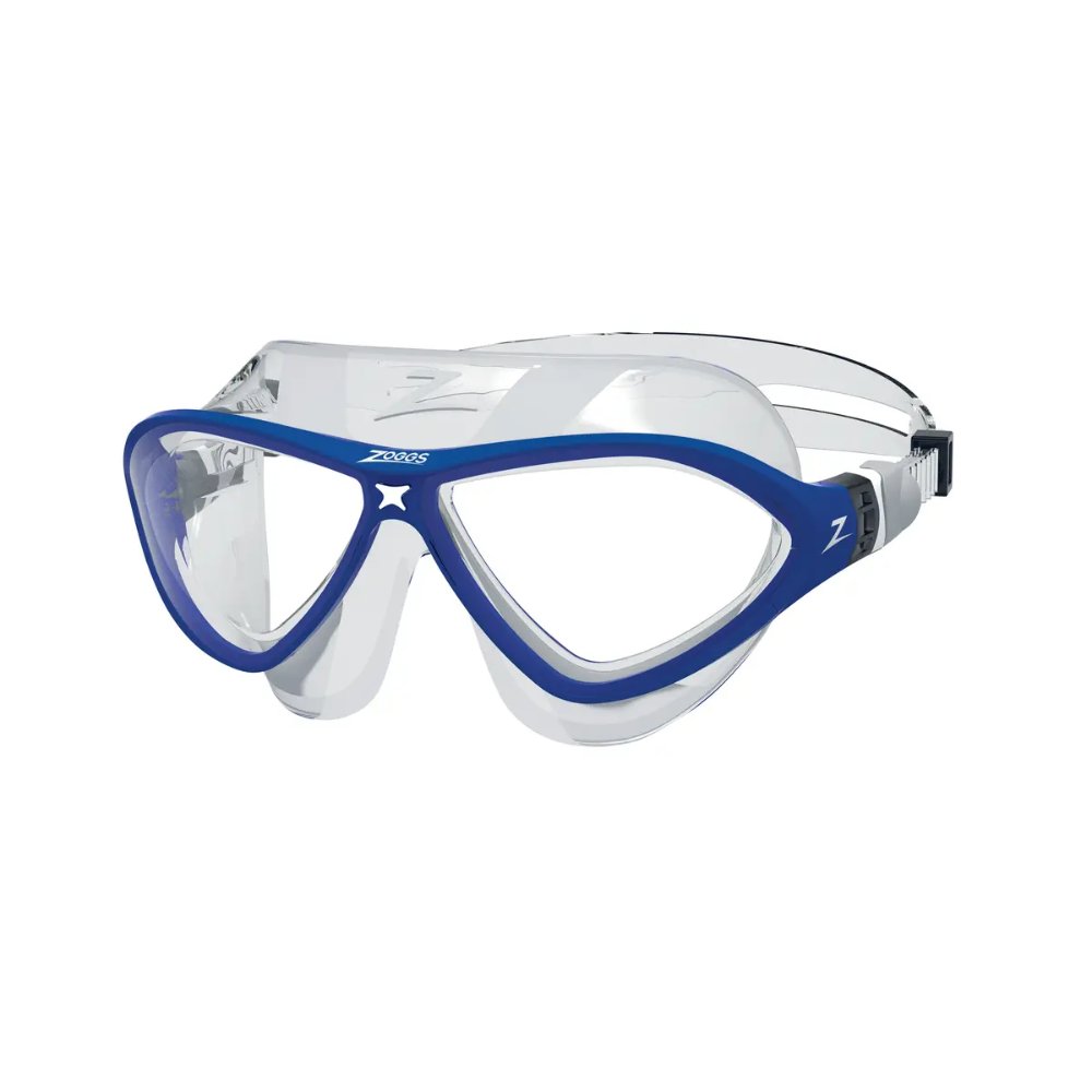 Zoggs Horizon Flex Mask - Clear/Blue with Clear Lenses
