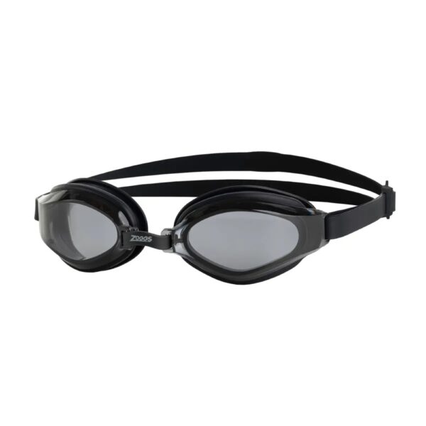 Zoggs Endura Max Swimming Goggles - Black/Black - Tinted Smoke Lens