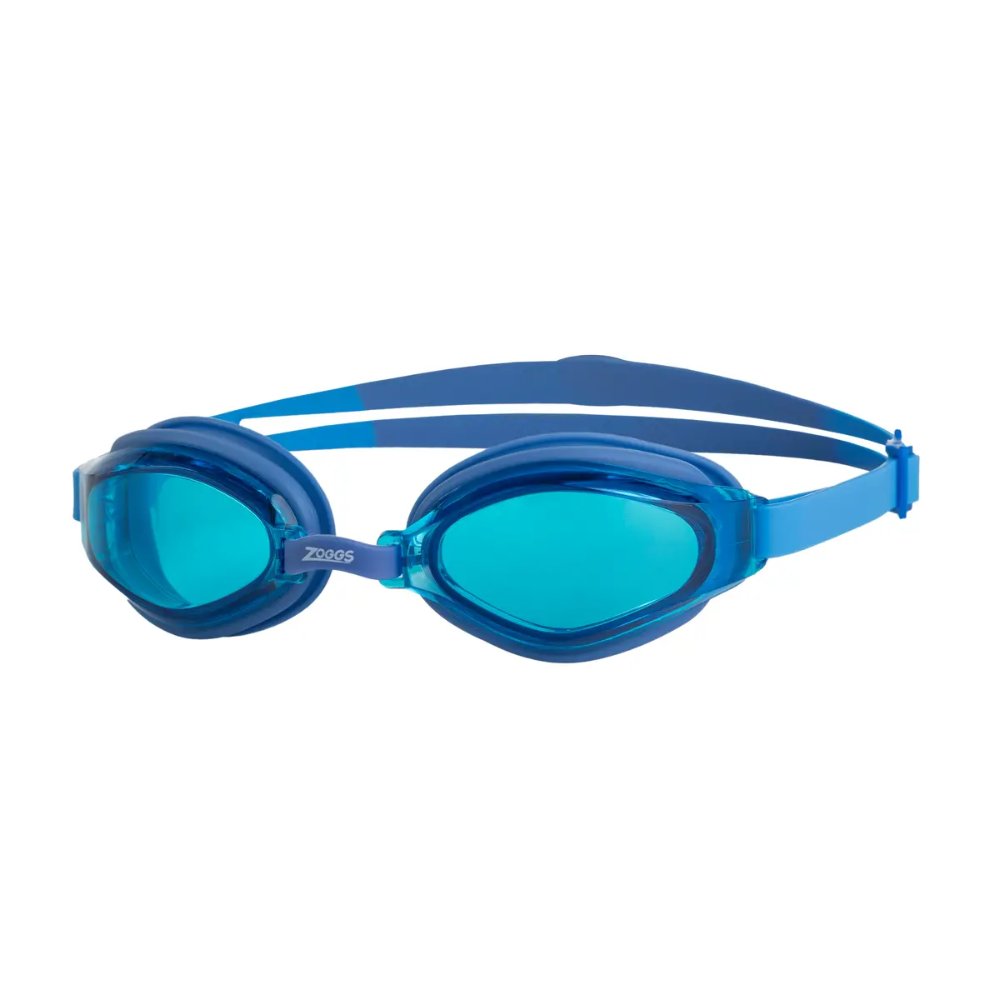 Zoggs Endura Max Swimming Goggles - Blue/Light Blue Turquoise with Blue Lenses