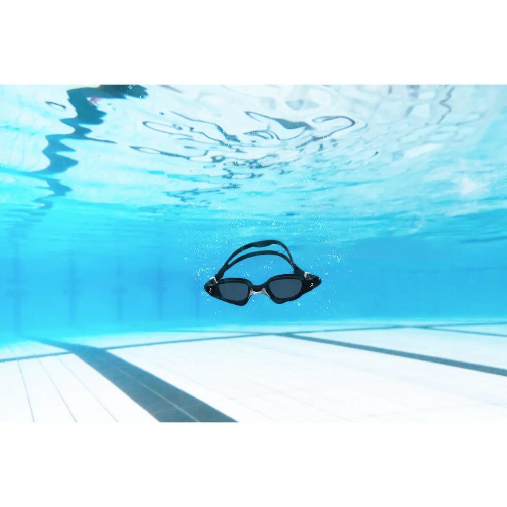 Zoggs Spectra Swimming Goggles - Black/Grey - Tint Smoke Lens - Image 3