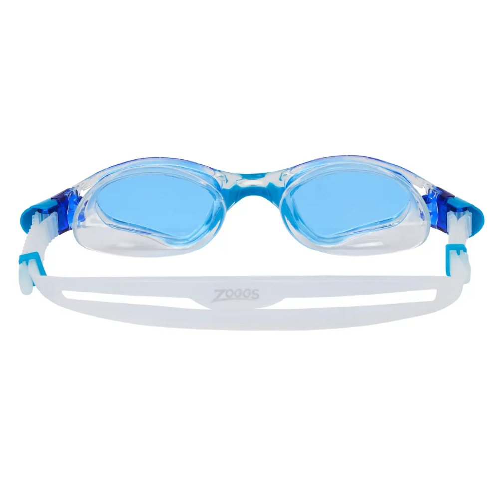 Zoggs Spectra Swimming Goggles - Clear/Blue - Tinted Blue Lens - Image 2