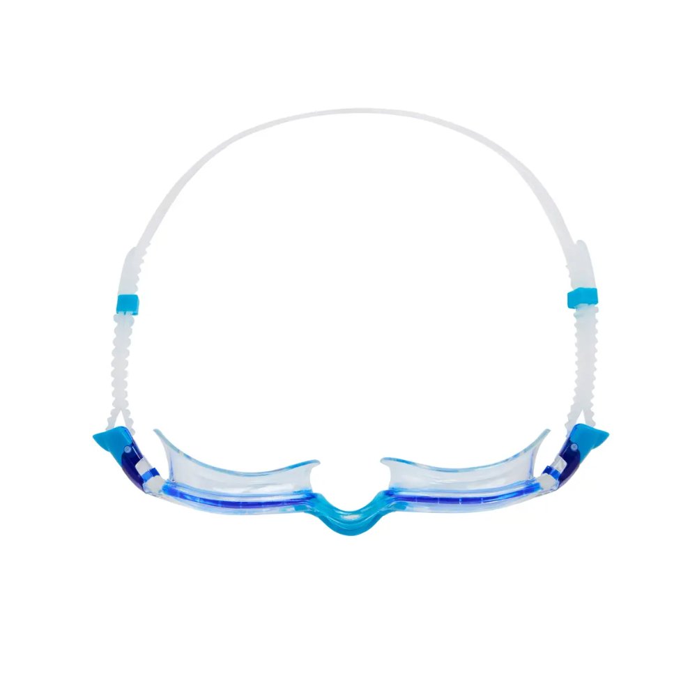 Zoggs Spectra Swimming Goggles - Clear/Blue - Tinted Blue Lens - Image 3